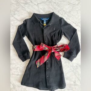 Polo by Ralph Lauren Charcoal Polo Dress